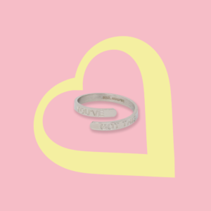 ‘YOU’VE GOT THIS’ Affirmation Ring – Silver